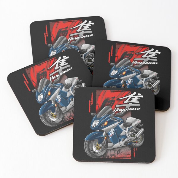 Item preview, Suzuki GSX1300R Hayabusa 2004 (Pearl Suzuki Deep Blue & Sonic Silver Metallic) for Motorcycle Riders designed and sold by MotoApparelHub.