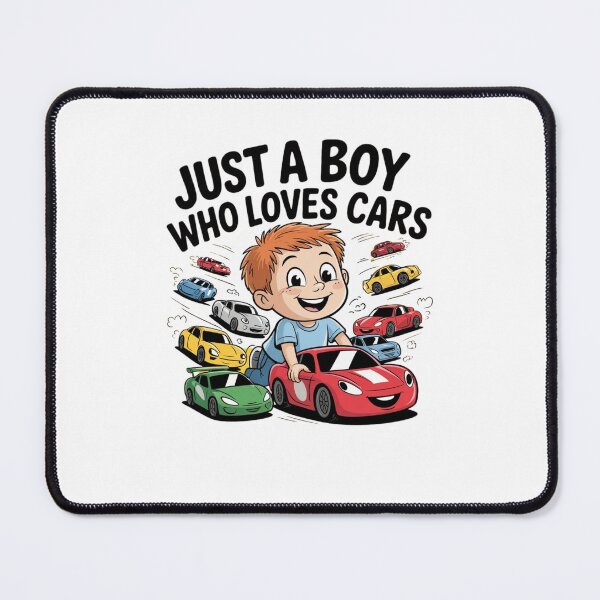 Item preview, Just a boy who loves cars designed and sold by Mateusz Majcherek.