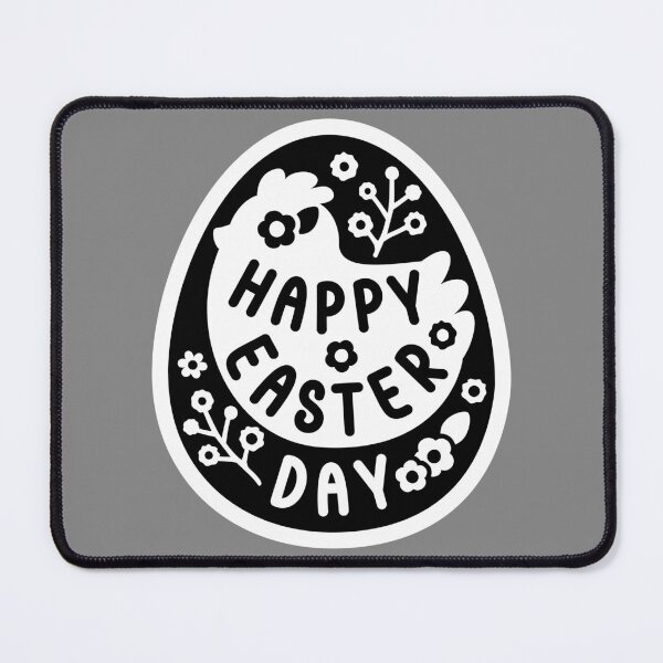 Item preview, Happy Easter Day Egg with Chicken and Flowers Sticker designed and sold by BubiStudio.