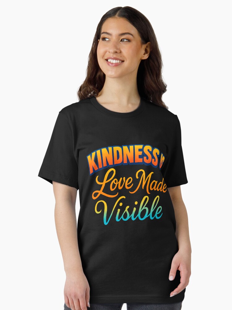 Thumbnail 1 of 7, Essential T-Shirt, Kindness Is Love Made Visible - Comfortable Clothing & More designed and sold by kindnesshero.