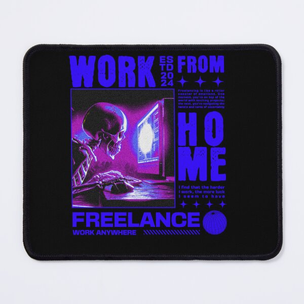 Item preview, Work From Home – Urban Productivity Vibes designed and sold by Not Hugo.