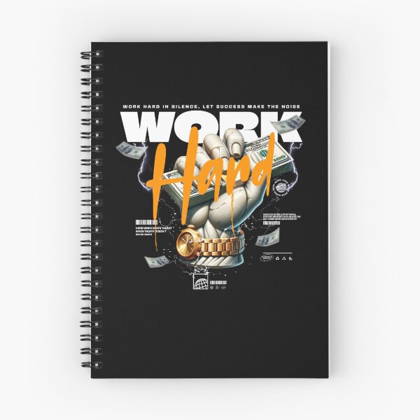 Item preview, Work Hard – Dedication and Hustle designed and sold by Not Hugo.