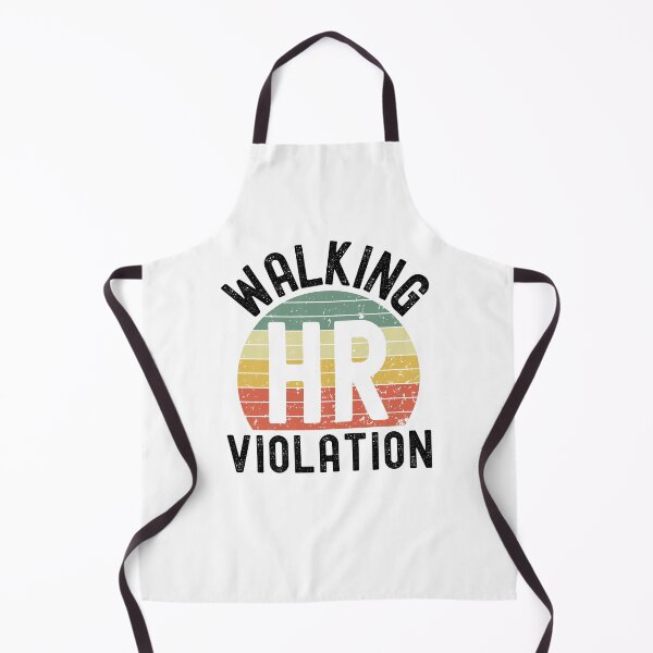Item preview, Walking HR violation funny HR retro sunset coworker humor designed and sold by snowry.