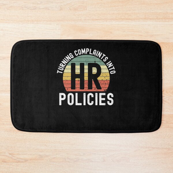 Item preview, HR turning complaints into policies HR humor retro sunset designed and sold by snowry.