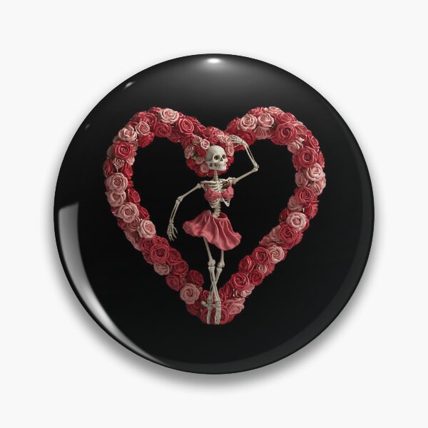 Item preview, A skeleton crowned with flowers dances despite everything designed and sold by ATOTI.