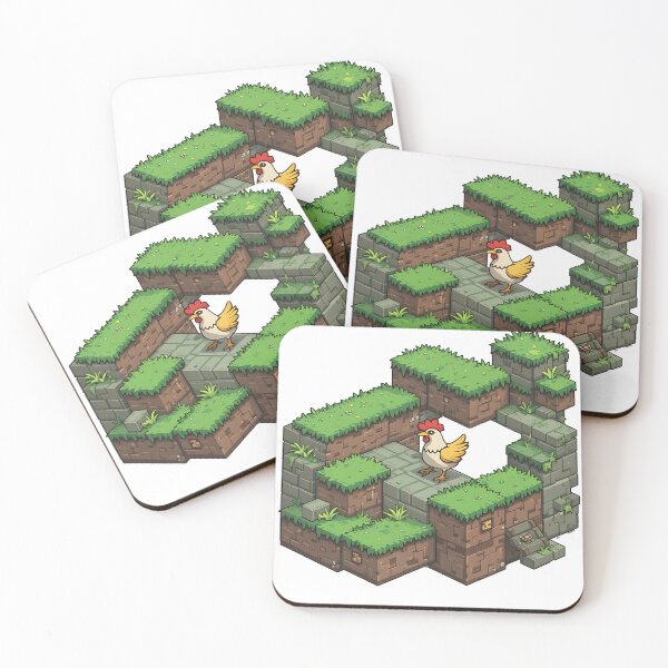 Item preview, Minecart chicken jockey design designed and sold by Waseemkhan86.