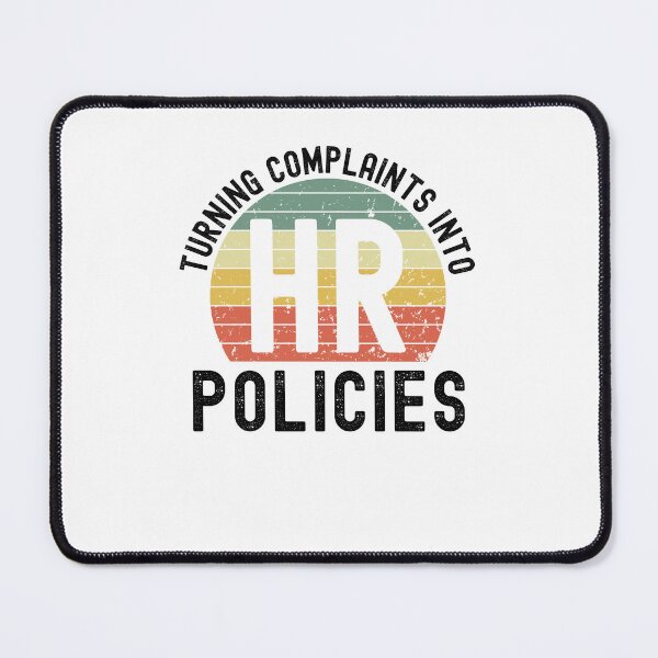 Item preview, HR turning complaints into policies funny HR retro sunset designed and sold by snowry.