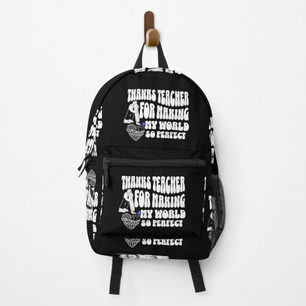 Item preview, Thanks Teacher for Making My World Perfect Happy Teacher's Day designed and sold by ArtDesignTp.