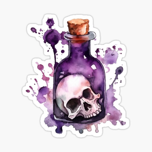 Item preview, Witchcore - apothecary jar art designed and sold by Nobow.