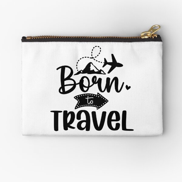 Item preview, Born to Travel – Adventure & Wanderlust Quote Design designed and sold by BeforeYuGo.