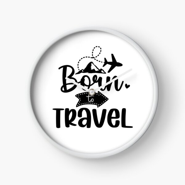 Item preview, Born to Travel – Adventure & Wanderlust Quote Design designed and sold by BeforeYuGo.