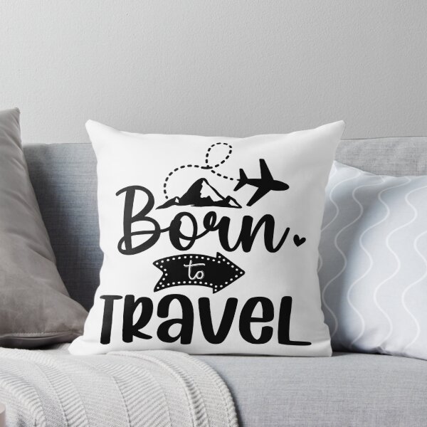 Item preview, Born to Travel – Adventure & Wanderlust Quote Design designed and sold by BeforeYuGo.