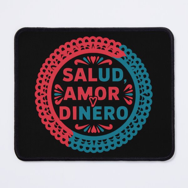 Item preview, Salud Amor Dinero – Decorative Mexican Cut-Out Style Design designed and sold by Fragy72.