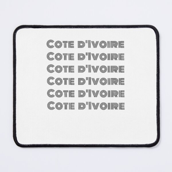 Item preview, Cote d'Ivoire retro repeating Ivory Coast Independence day designed and sold by snowry.
