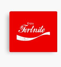 Enjoy Fortnite (distressed) Canvas Print