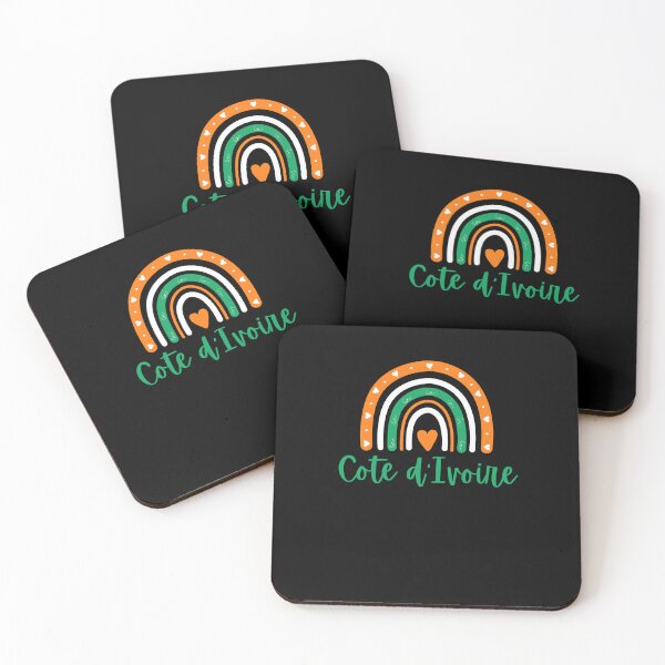 Item preview, Cote d'Ivoire boho rainbow Ivory Coast Independence day designed and sold by snowry.