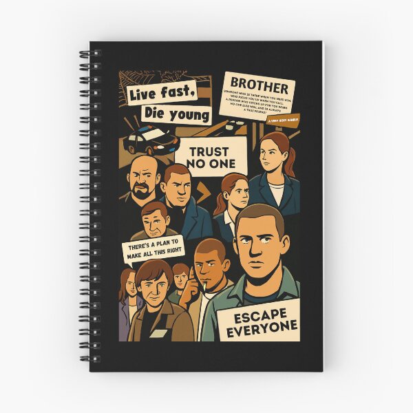 Item preview, Prison Quotes designed and sold by Fanverse Merchandise.