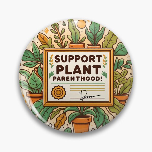 Artikelvorschau, Plant Parenthood unterstützen – Plant Parent-Zertifikat? entworfen und verkauft von Zephyra Grove.