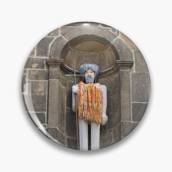 Item preview, St John the Baptist statue above Ribeira Fountain, Porto, Portugal  designed and sold by FranWest.