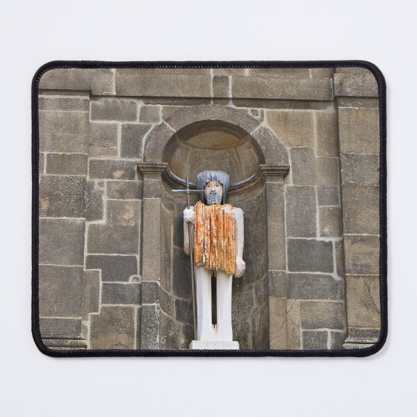 Item preview, St John the Baptist statue above Ribeira Fountain, Porto, Portugal designed and sold by FranWest.