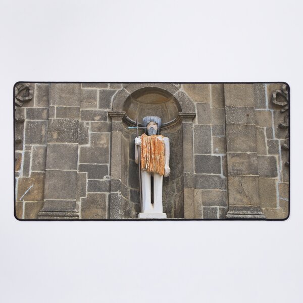 Item preview, St John the Baptist statue above Ribeira Fountain, Porto, Portugal designed and sold by FranWest.