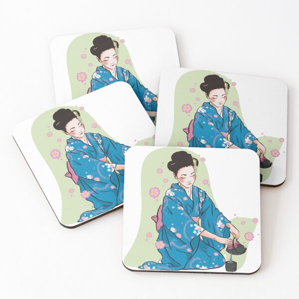Item preview, Japan Addiction collection: tea ceremony with a geisha designed and sold by KiKi Koy.