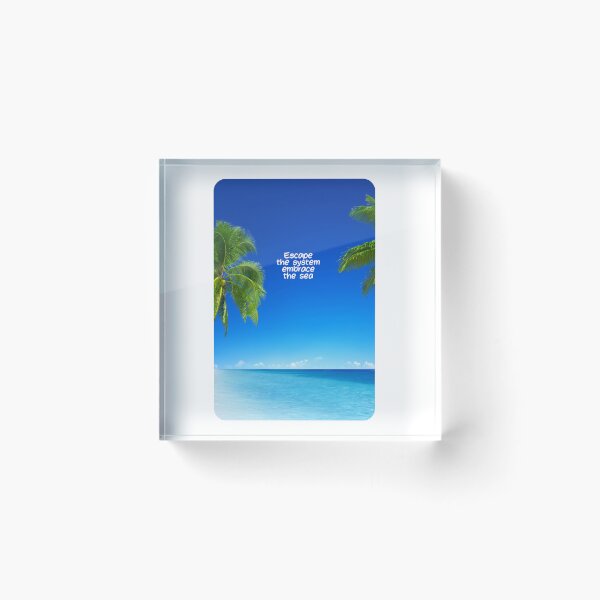 Item preview, Tropical White Sand Beach with Coconut Trees and Blue Sky – Perfect Design for Beach Lovers and Nature Enthusiasts designed and sold by knalpot-design.