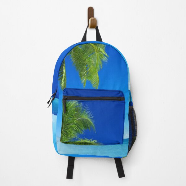 Item preview, Tropical White Sand Beach with Coconut Trees and Blue Sky – Perfect Design for Beach Lovers and Nature Enthusiasts designed and sold by knalpot-design.