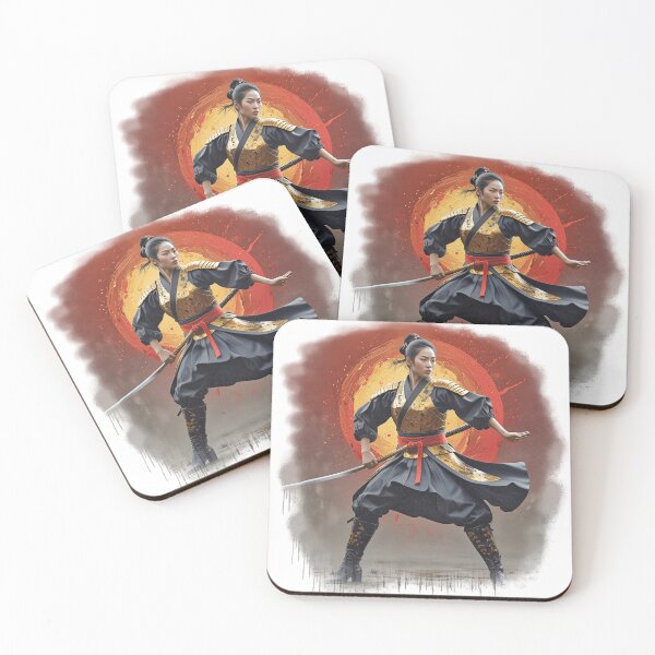 Item preview, Red Dawn Samurai - Warrior Spirit  designed and sold by GWTSHIRT.