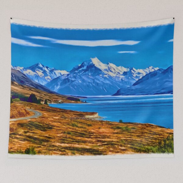 Artikelvorschau, Mount Cook Neuseeland entworfen und verkauft von Campingtreats.