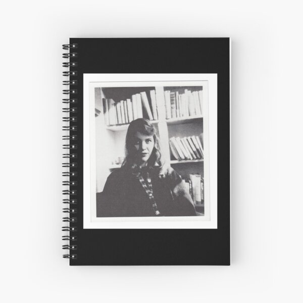 Item preview, Sylvia Plath portrait designed and sold by Oqueartecura.