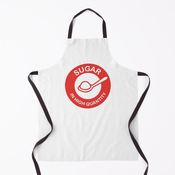 Item preview, SUGAR in high quantity - israeli red food label designed and sold by realifepotato.