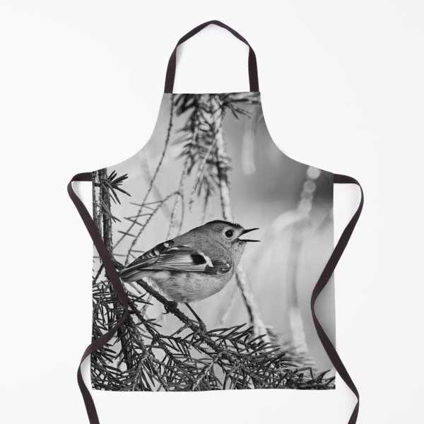 Item preview, Singing the heart out. Goldcrest bw designed and sold by Jouko Lehto Photography.