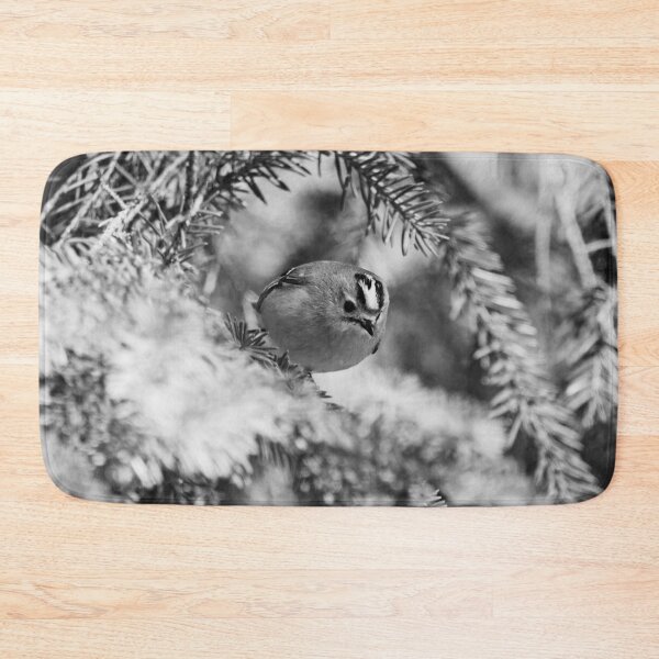 Item preview, Fast and curious. Goldcrest bw designed and sold by Jouko Lehto Photography.