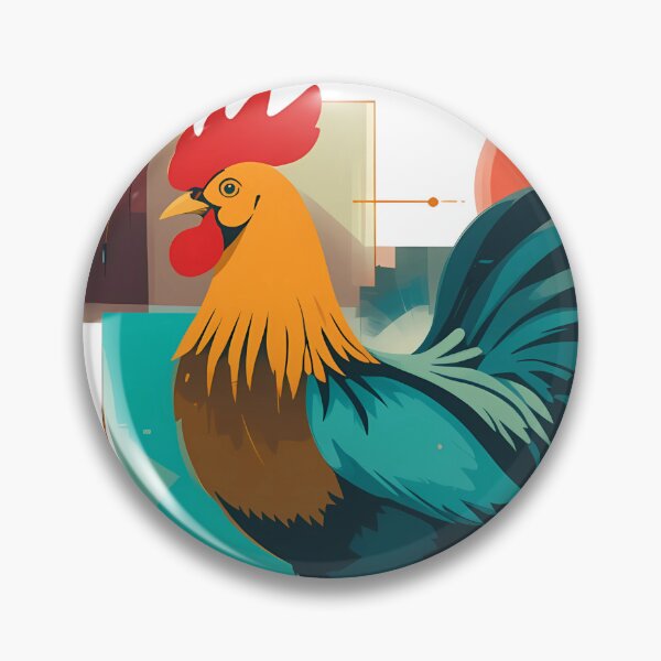 Item preview, Funny chicken jockey skating  designed and sold by Waseemkhan86.
