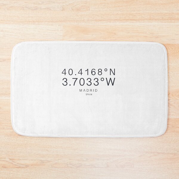 Item preview, Madrid coordinates designed and sold by dudaoliveira.art.