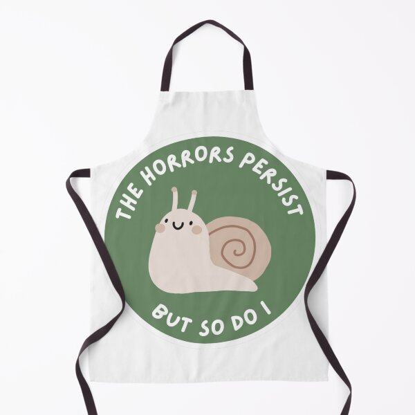Item preview, The Horrors Persist But So Do I Snail designed and sold by pendragon5.