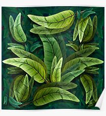 Póster Fantasía Retro Tropical Tiki 02