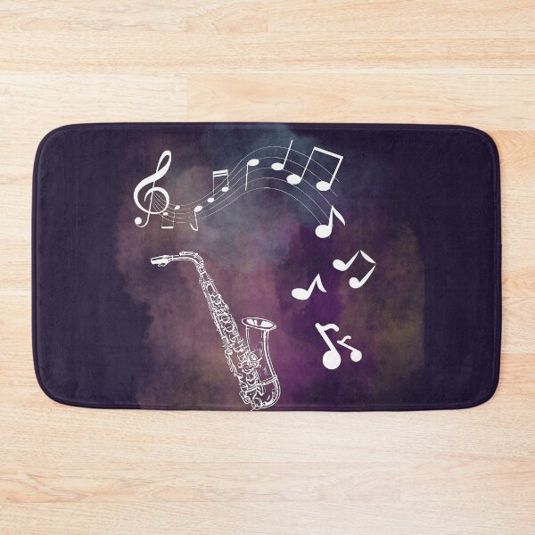 Item preview, Music notes falling - saxophone designed and sold by LiskoDesign.