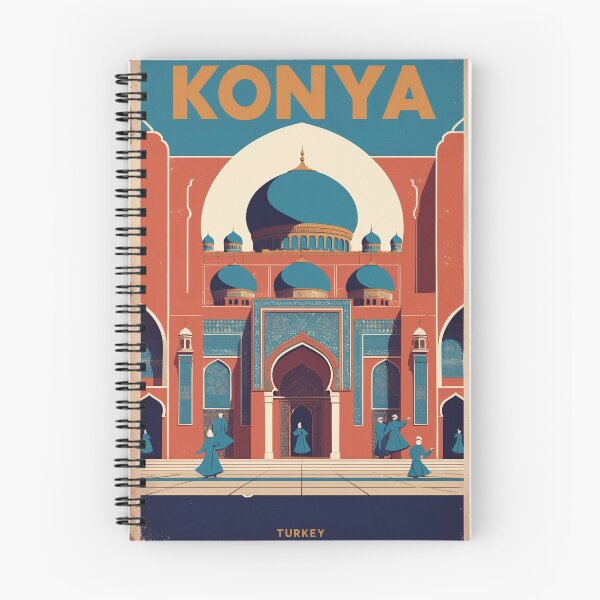 Item preview, Konya Turkey Vintage Travel Tourism designed and sold by TravelersGems.