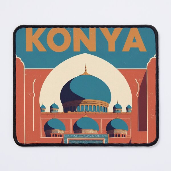 Item preview, Konya Turkey Vintage Travel Tourism designed and sold by TravelersGems.