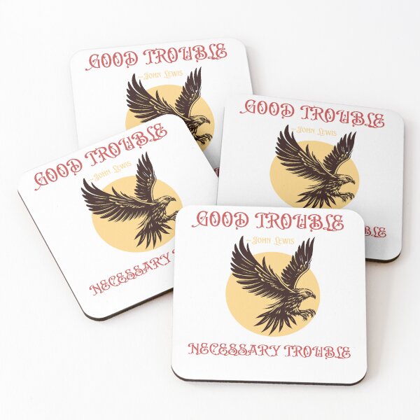 Item preview, Good Trouble John Lewis Get in Trouble Good Trouble Necessary Trouble designed and sold by MonterArt.