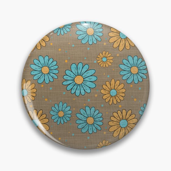 Artikelvorschau, Decorative linen-like texture with flowers design entworfen und verkauft von SylvieVibes.