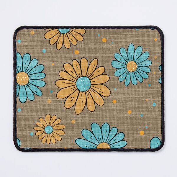 Artikelvorschau, Decorative linen-like texture with flowers design entworfen und verkauft von SylvieVibes.