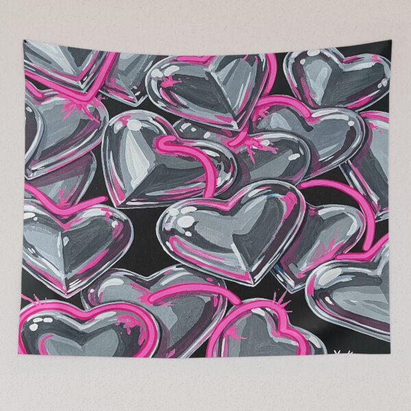 Item preview, Y2K Chrome Hearts Painting designed and sold by yellowwpaint.