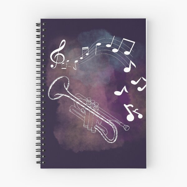 Item preview, Musical notes falling - trumpet designed and sold by LiskoDesign.