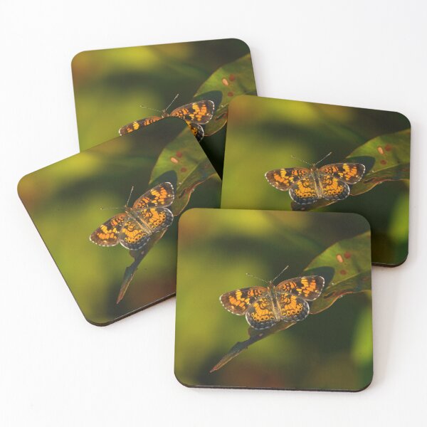 Item preview, A Pearl Crescent Butterfly designed and sold by CloserToTheArt.