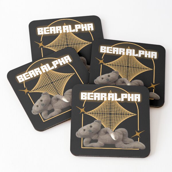 Item preview, BEAR ALPHA  (destinctive design) designed and sold by YONKO STORE.
