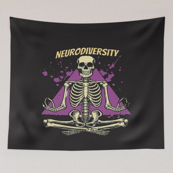 Item preview, Autism Skeleton, Neurodiversity, Autism Awareness, Unapologetically Me designed and sold by MoodCircuit.