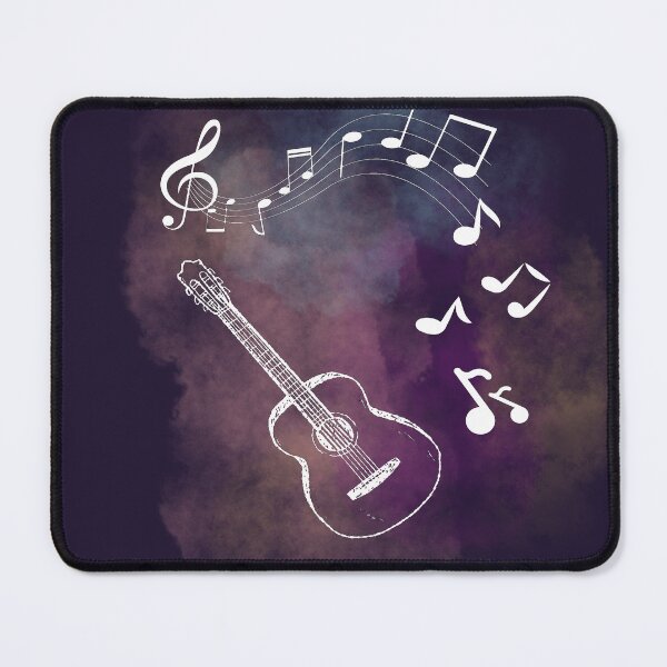 Item preview, Music notes falling - guitar designed and sold by LiskoDesign.